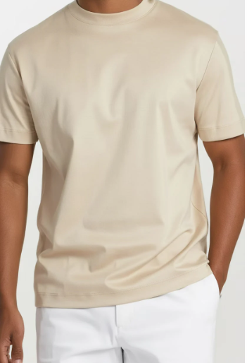 BEIGE LUXE SHIRT