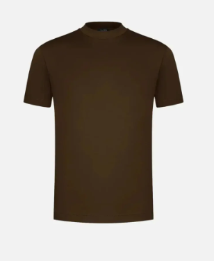 BROWN LUXE SHIRT