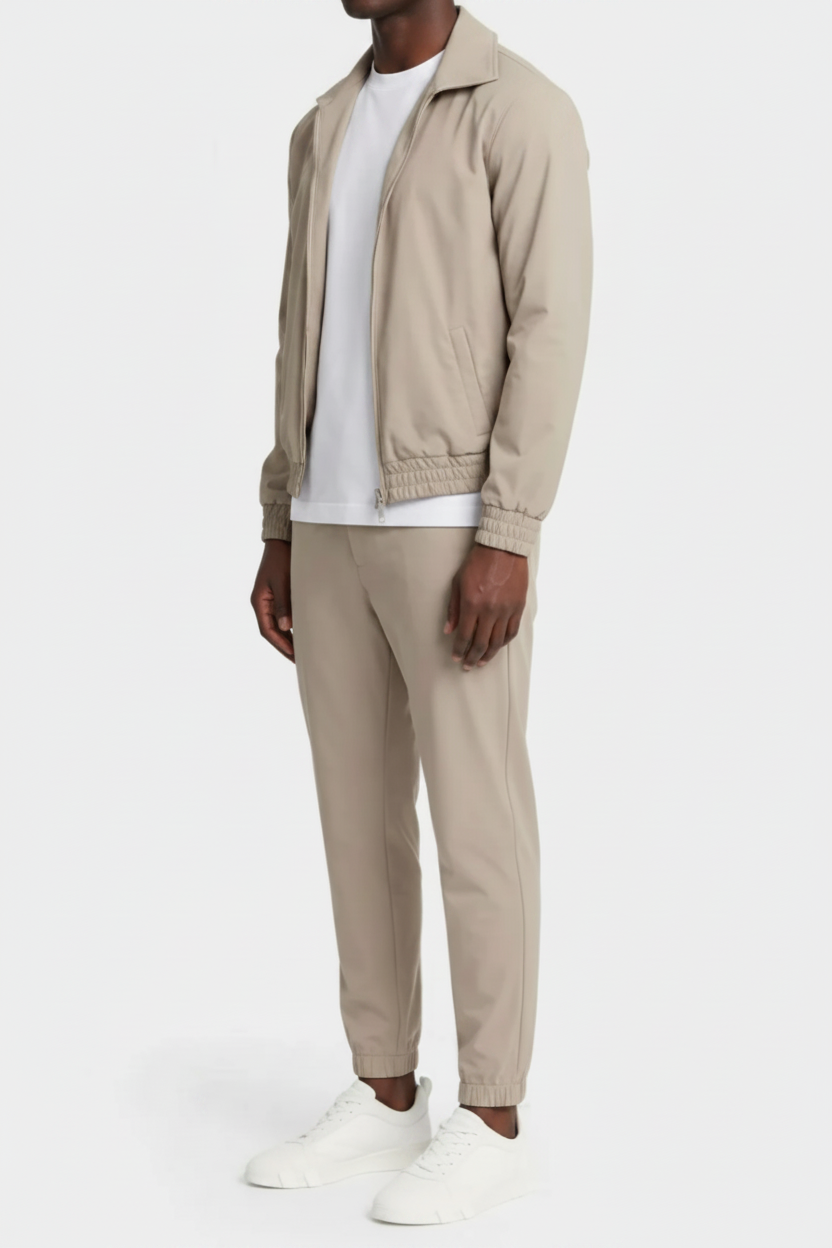 BEIGE TECH SUIT