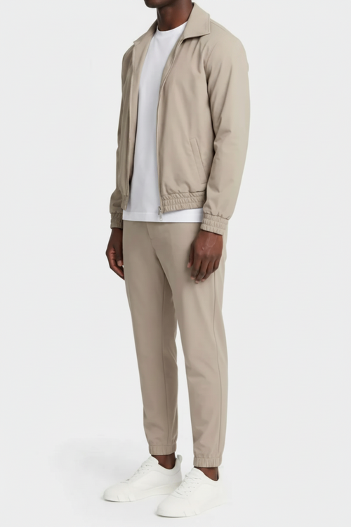 BEIGE TECH SUIT