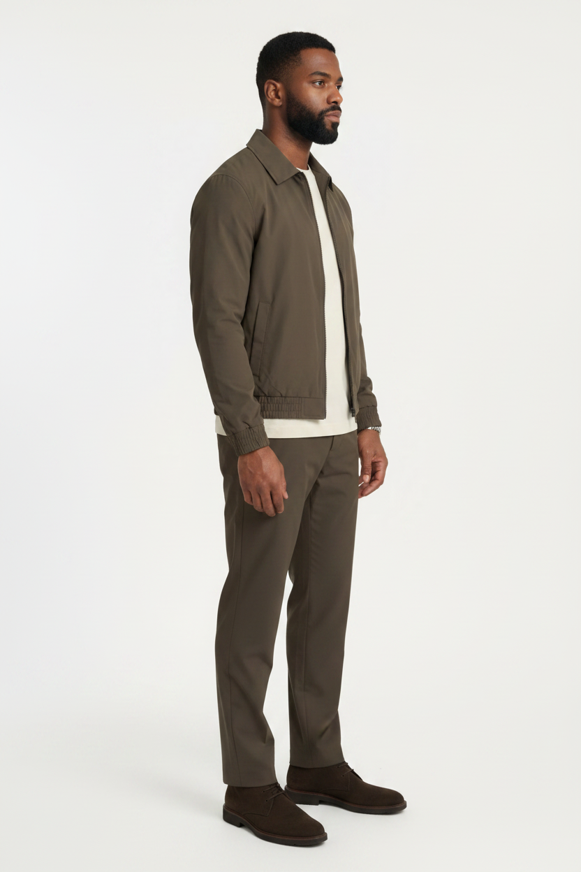 BROWN TECH SUIT
