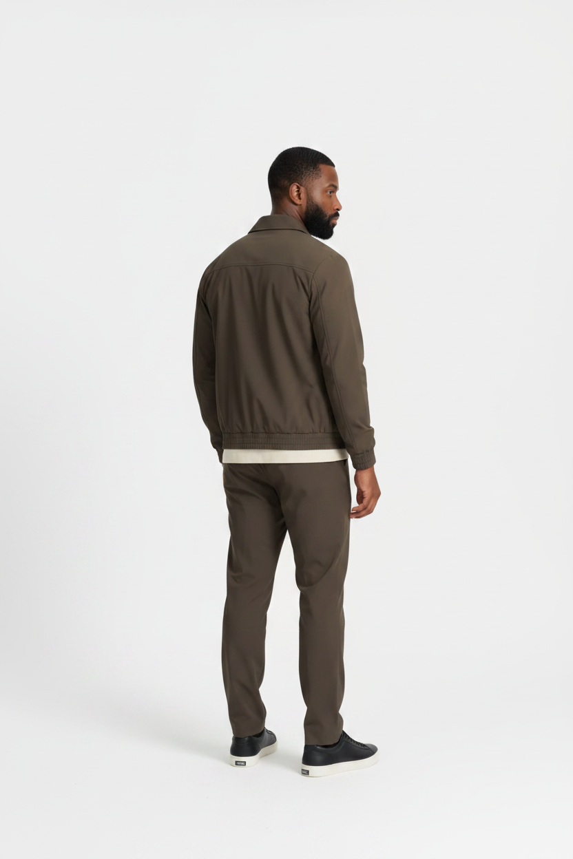 BROWN TECH SUIT